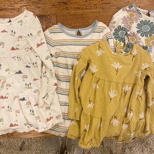 Little Co. 4T long sleeve dresses-set of 4